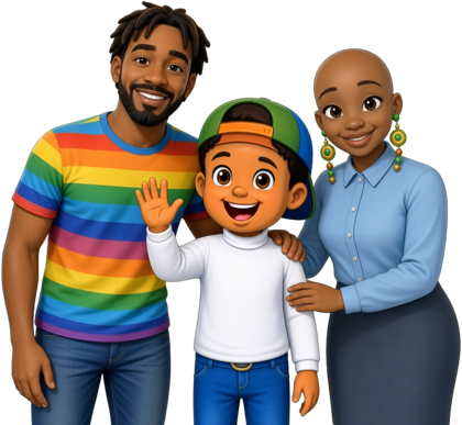 Sean, Jaxson and Ms. Joy