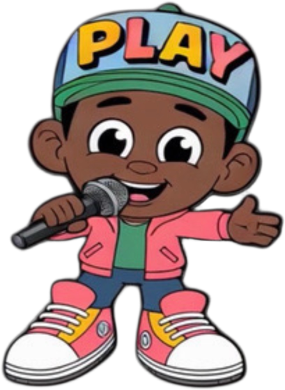Jordy Monsta holding a microphone