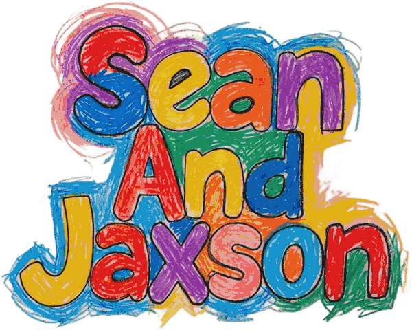 Sean And Jaxson crayon logo